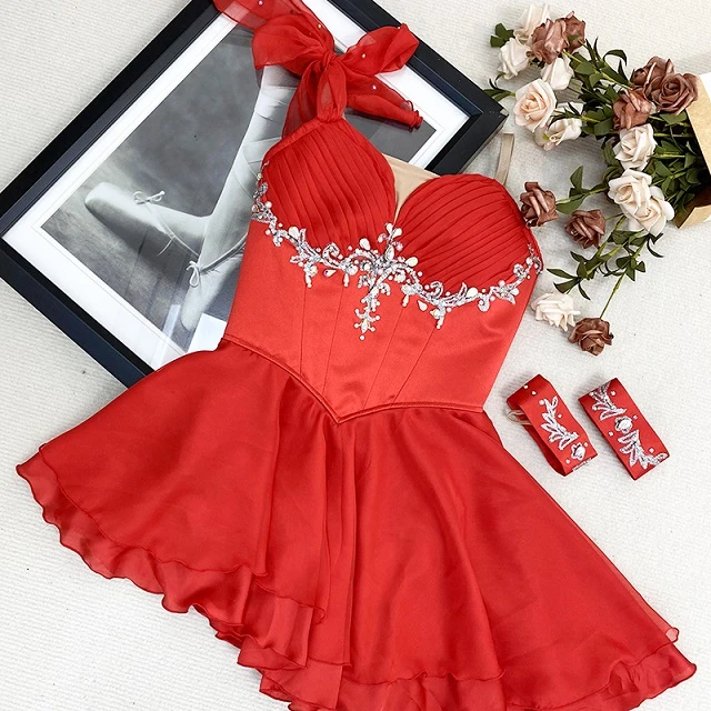 Vestido Corto The Talisman Ballet Rojo | R0697