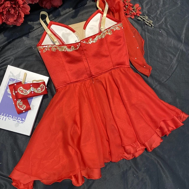 Vestido Corto The Talisman Ballet Rojo | R0697