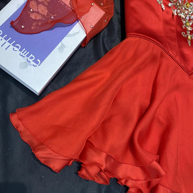 Vestido Corto The Talisman Ballet Rojo | R0697