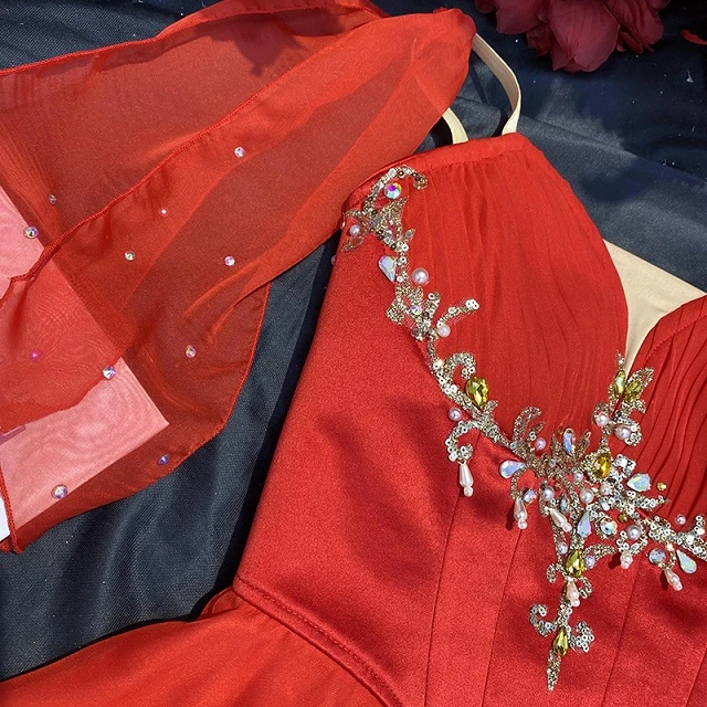 Vestido Corto The Talisman Ballet Rojo | R0697