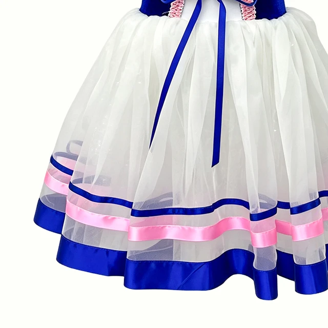 Girls Classical Stage Performance Velvet Ballet Dress | XGZ0253